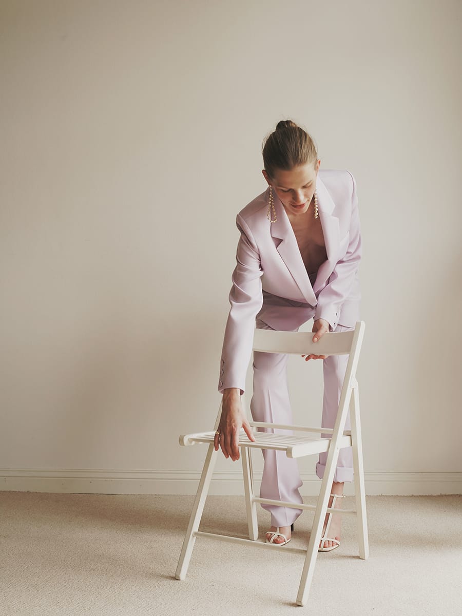 TROUSERS RIVER LAVENDER