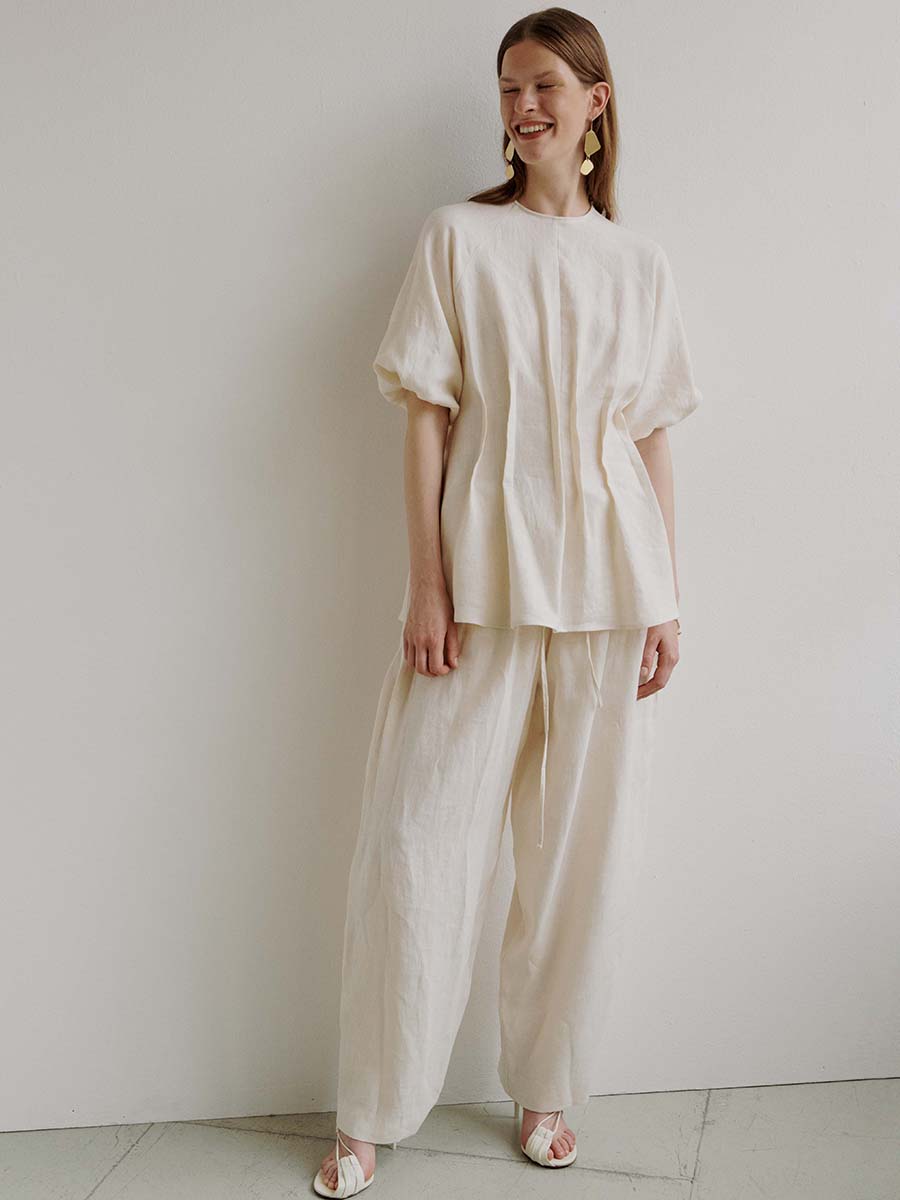 Pleated Top Jen