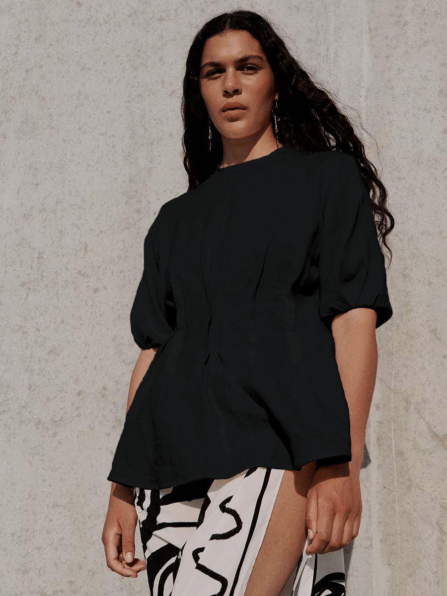 Pleated Top Jen