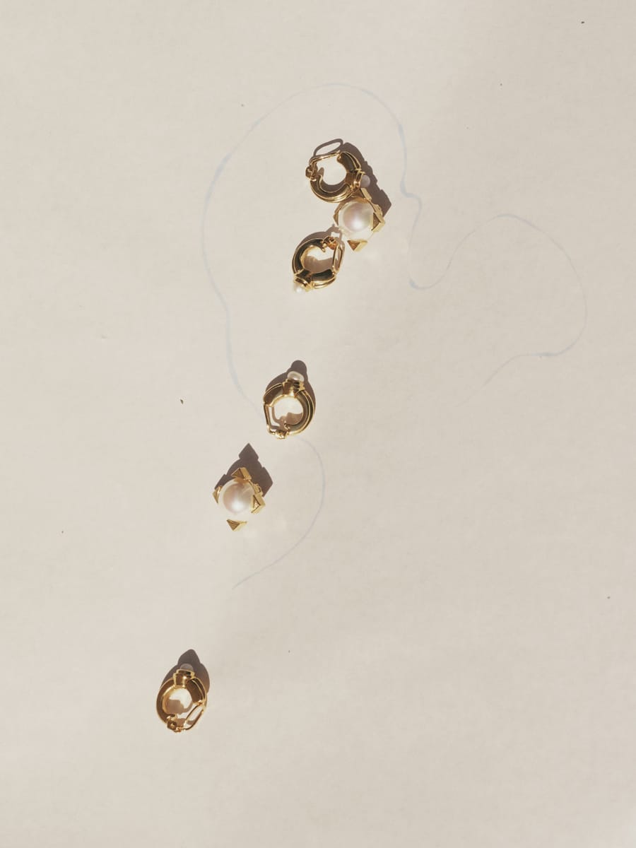 ART DECO HOOPS