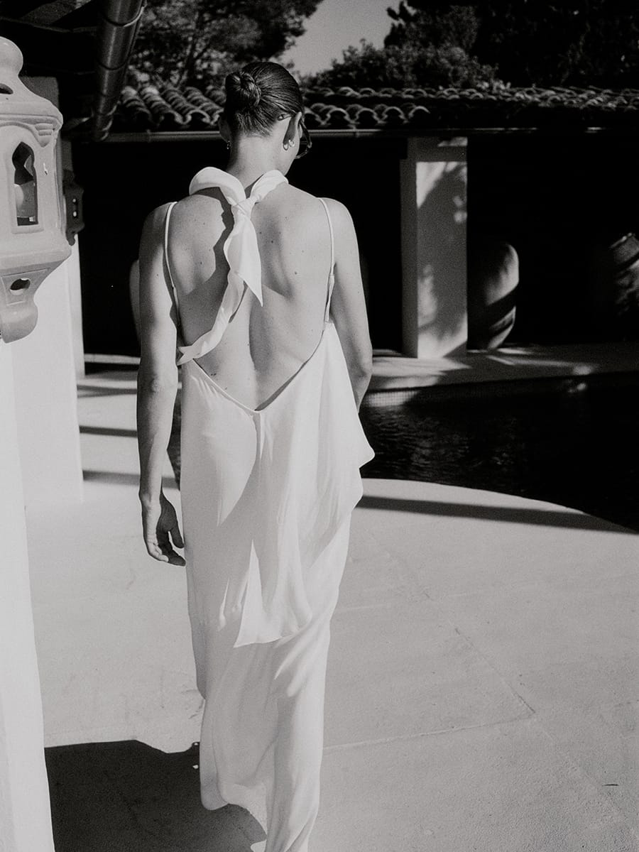 Slipdress Bella White