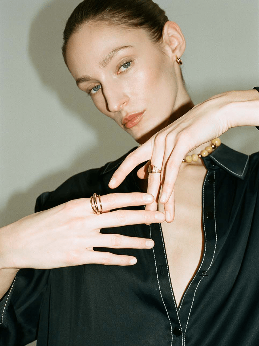 Shirt Blouse Jill Satin