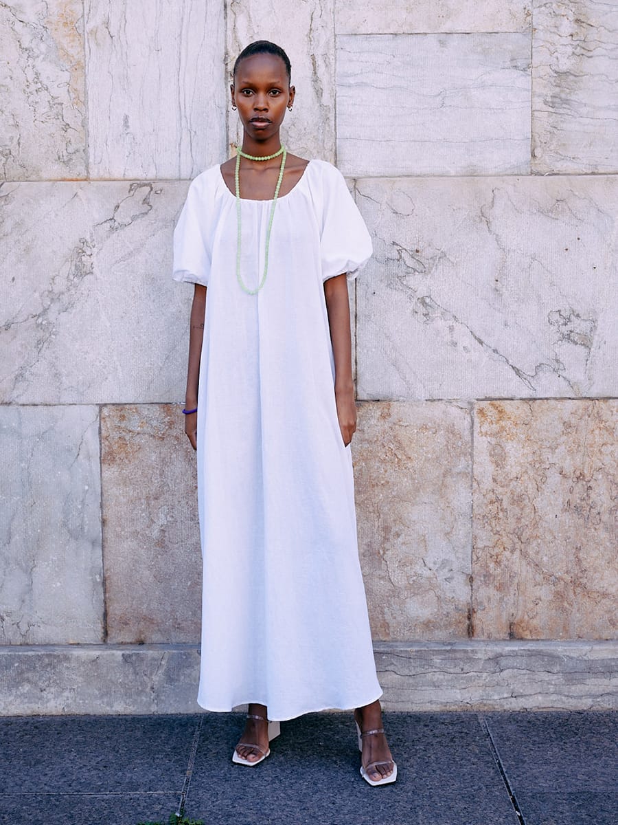 Dress Cara Milky White