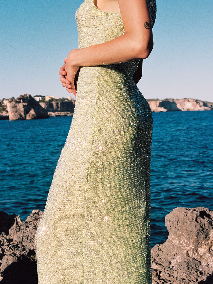 Dress Arta Lime