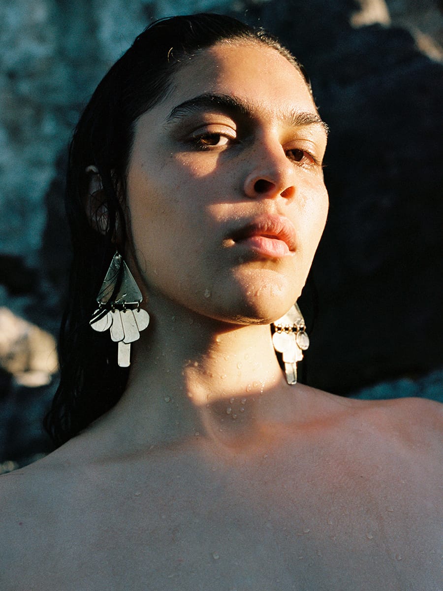 Earrings Majorelle