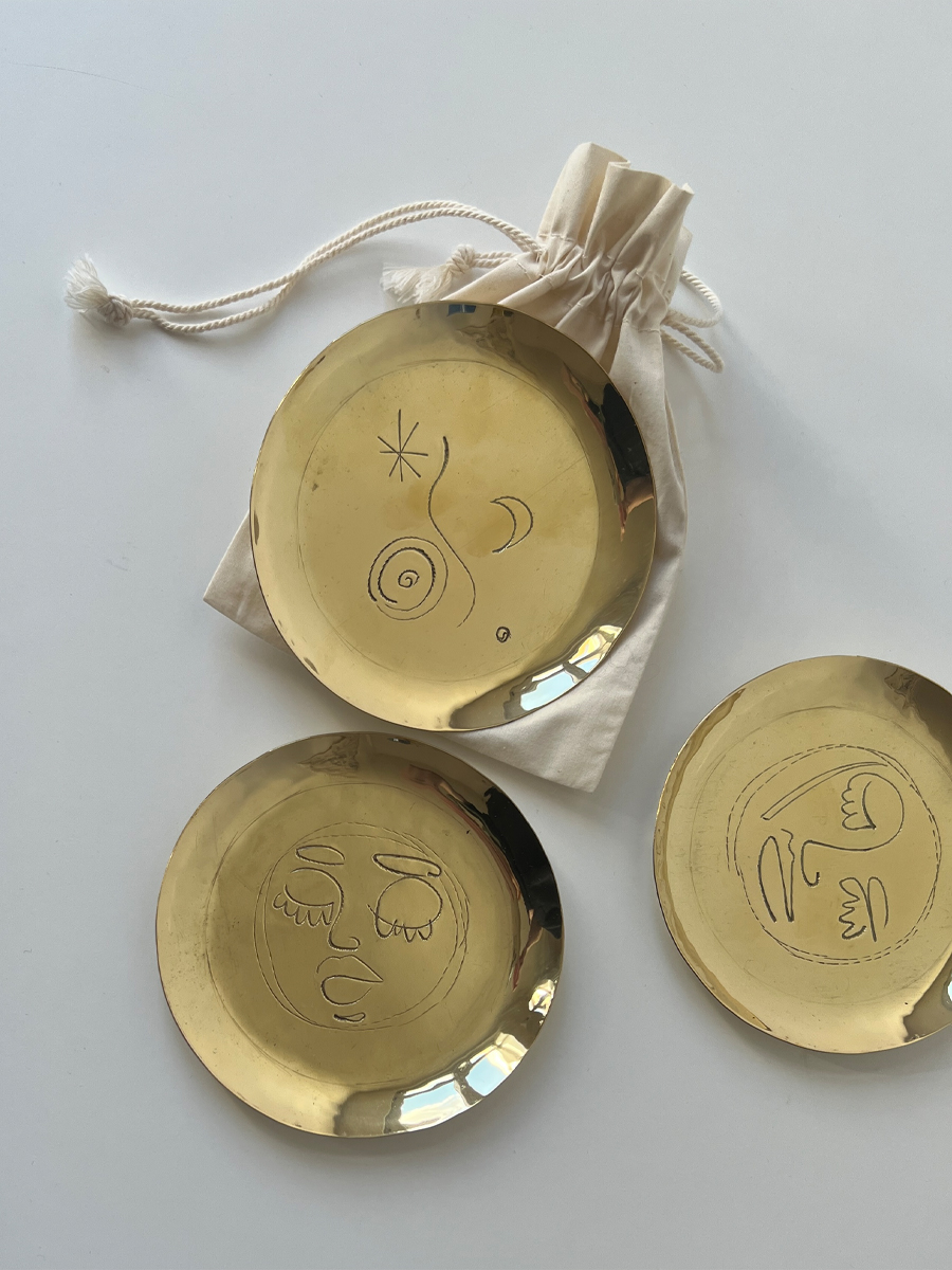 The Little Ladies Jewelry Plate
